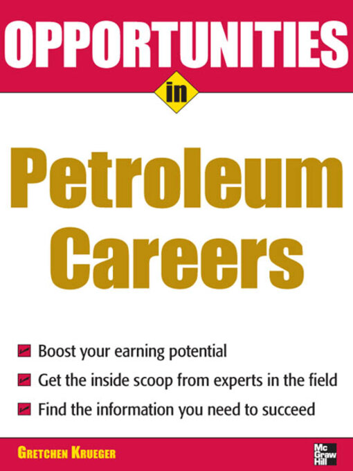 Title details for Opportunities in Petroleum by Gretchen D. Krueger - Available
